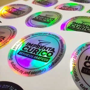 Stickers adhesivos tornasol